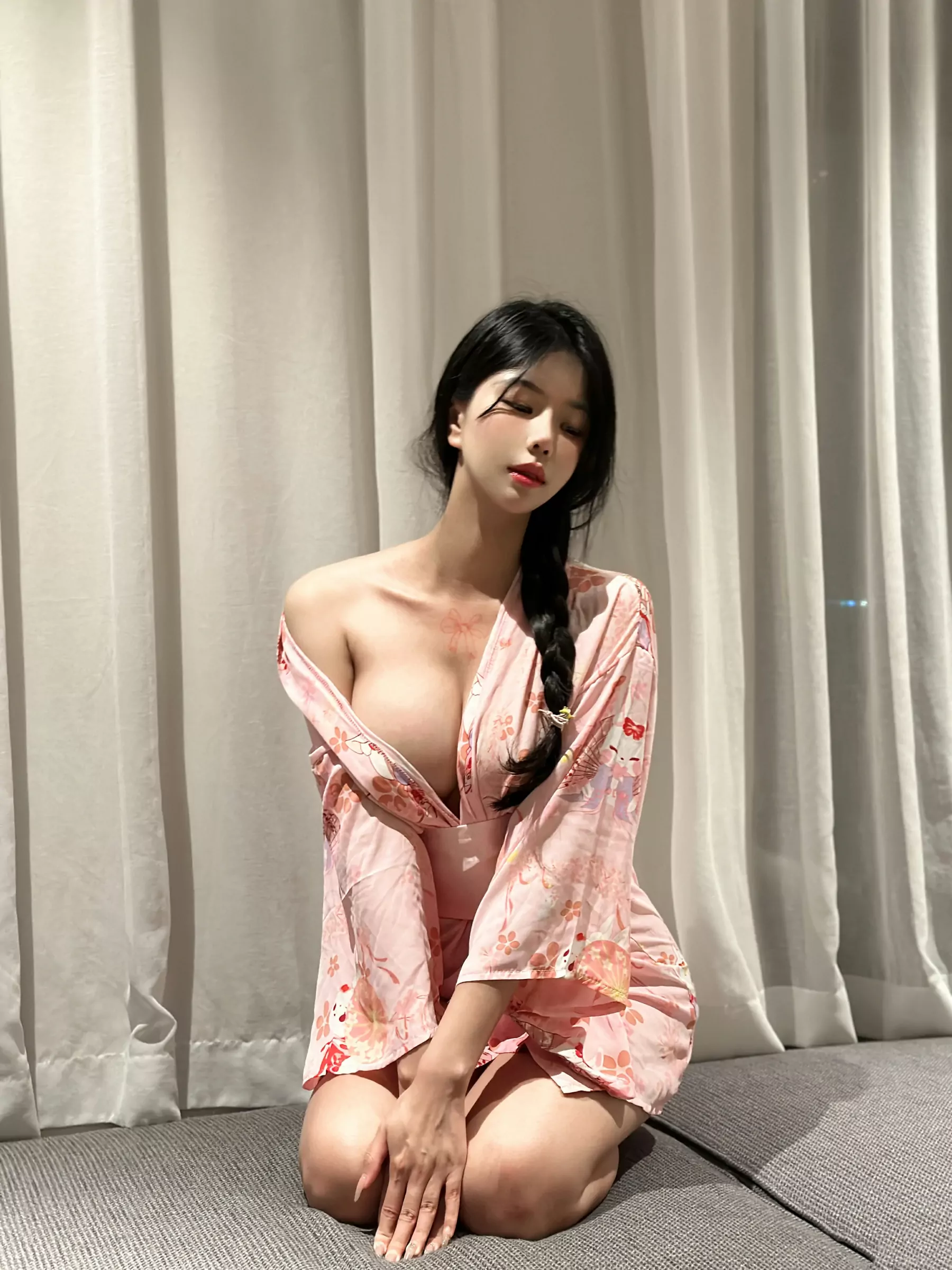 鱼神鱼 – 和风粉嫩少女 [20P]插图8